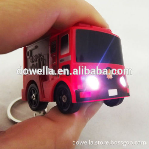 LED cartoon Sound Keychain, plastic flashlight keyring with animal voice, led torch toy keychain for promotion gift